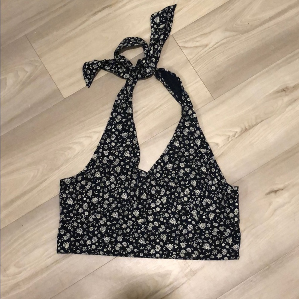 Halter crop top